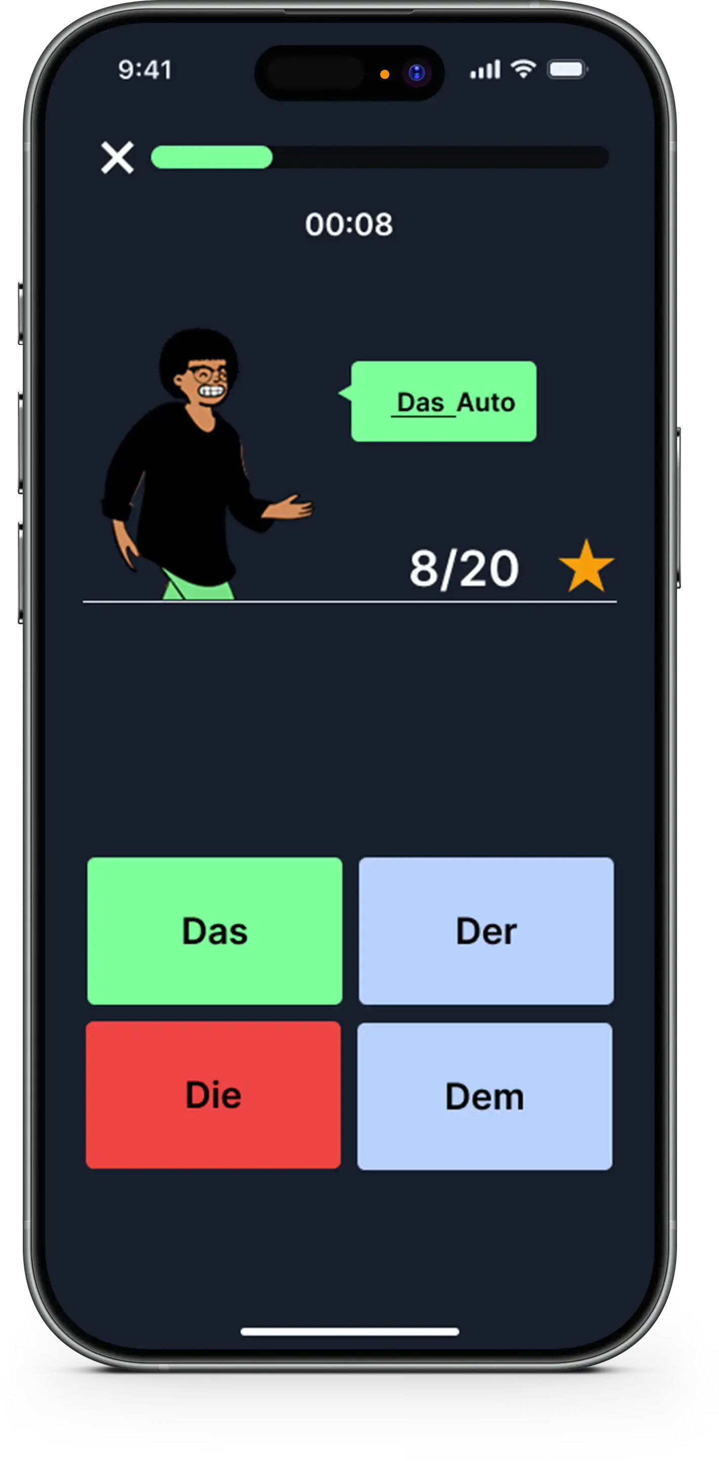 screenshot of application showing the puzzle content